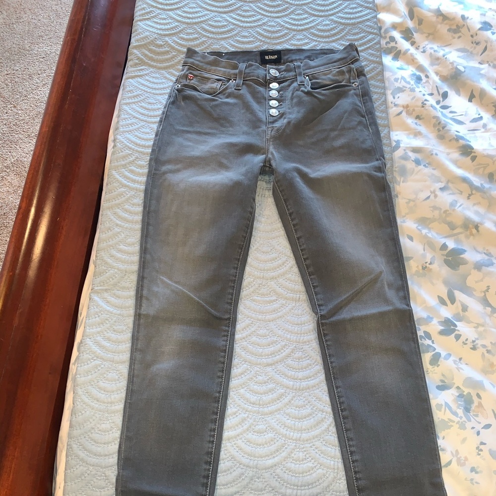 Hudson grey wash jeans